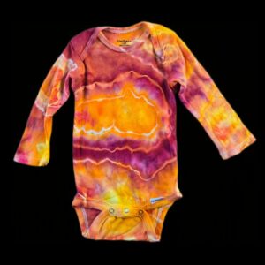 3-6M Long-Sleeve Geode Onesie