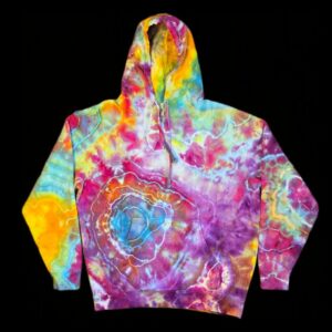 L Rainbow Geode Hoodie