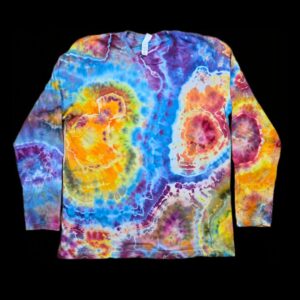 XL Bright Rainbow Geode Long Sleeve