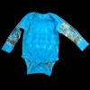 24M Teal Long-Sleeve Onesie