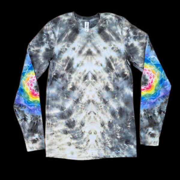 photostudio_1764023610212-scaled-1-1-1.jpg M Smoky w Rainbow Elbow Mandalas Long-Sleeve
