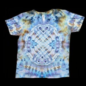 L youth cosmic egg tie-dye t-shirt
