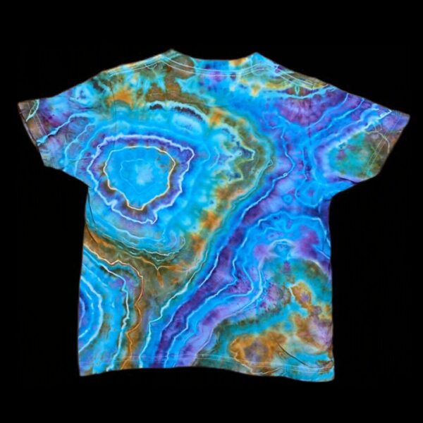 S youth geode tie-dye t-shirt