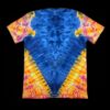 L diamond mandala tie-dye t-shirt