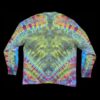 XL diamond mandala tie-dye long sleeve t-shirt