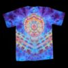 Medium mandala and V tie-dye t-shirt