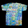XL neon glitch tie dye tshirt
