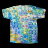 XL neon glitch tie dye tshirt