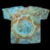 2XL natural geode tie-dye t-shirt