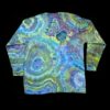 XLarge dark geode long-sleeve tie dye