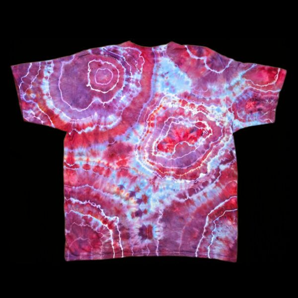 2XL geode tie dye t-shirt, heavyweight cotton