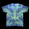 XL tie dye t-shirt, abstract mandala/totem design