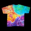 2XL geode tie dye t-shirt, heavyweight cotton