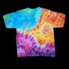 2XL geode tie dye t-shirt, heavyweight cotton