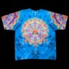 2XL mandala tie dye t-shirt, heavyweight cotton