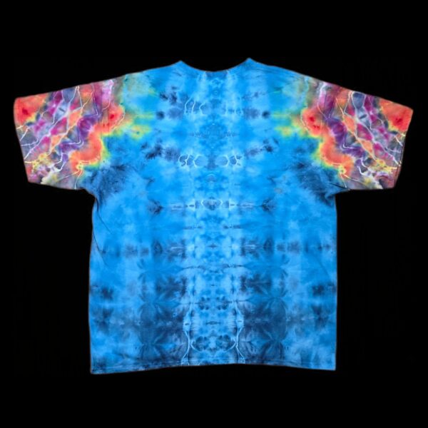 2XL mandala tie dye t-shirt, heavyweight cotton