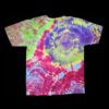 XL tie dye t-shirt, geode, unisex extra large