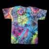 L blacked out rainbow geode, unisex large