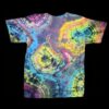 L blacked out rainbow geode, unisex large