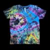M blacked out geode, youth medium tie-dye t-shirt