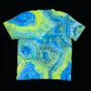 3XL geode tie dye t-shirt, unisex triple extra large