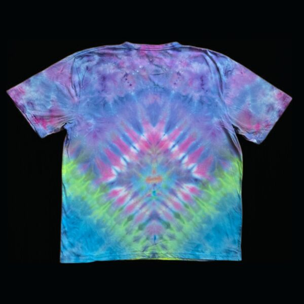 3XL diamond mandala tie dye t-shirt, unisex