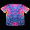 3XL sunset V tie dye t-shirt, unisex xxxl