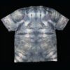 XL orange mandala tie dye t-shirt, unisex extra large