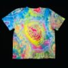 2XL rainbow geode tie dye t-shirt, unisex XXL